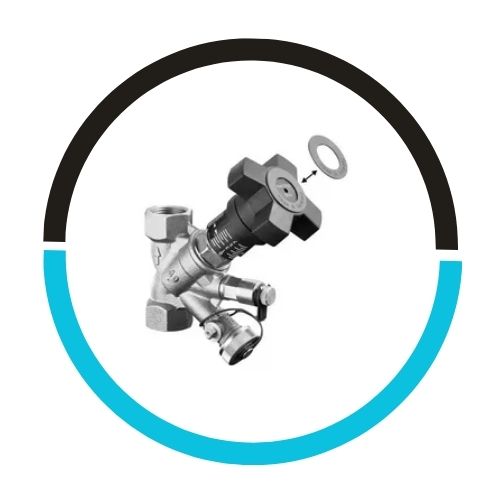 Oventrop Double Regulating Valve