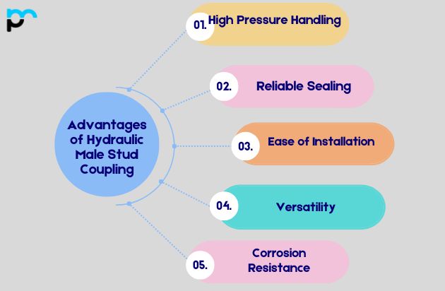 Advantages of Hydraulic Male Stud Coupling​